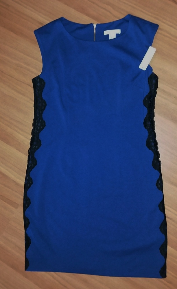 Laundry by Design Sapphire Blue Sleeveless Dress